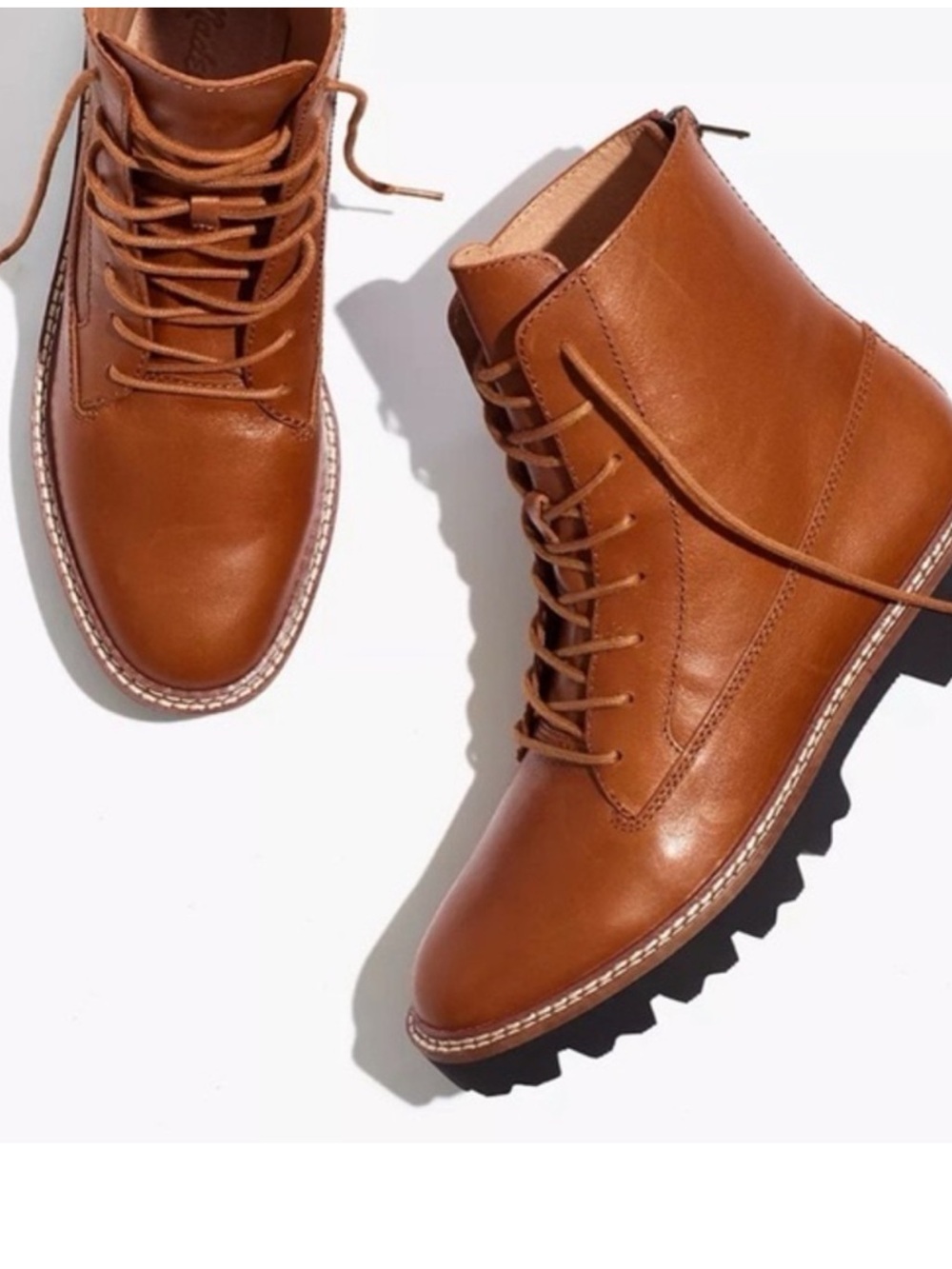 Madewell Citywalk Lugsole Boots Size 7 Fall vibes